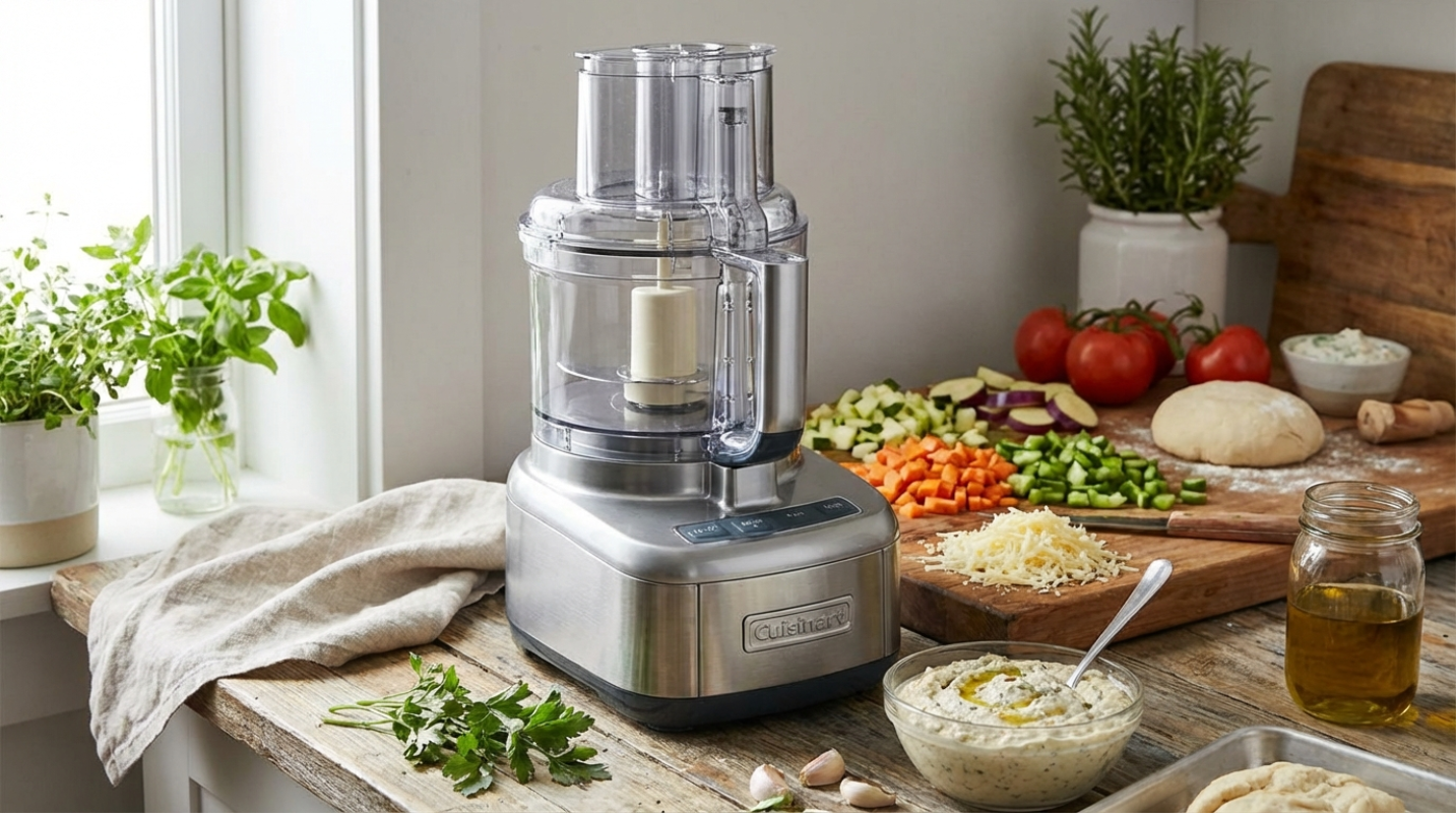 Cuisinart 14-Cup Food Processor Kitchen Versatility Review